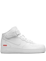 Nike x Supreme Air Force 1 Mid "Mini Box Logo White"