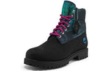 Timberland Heritage NL Sky 6 Inch Waterproof Boots 'Black Nubuck with Print'