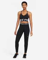 Nike Pro Women's Mid-Rise Mesh-Panelled Leggings