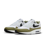 Nike Air Max 1 'White Black Medium Olive'