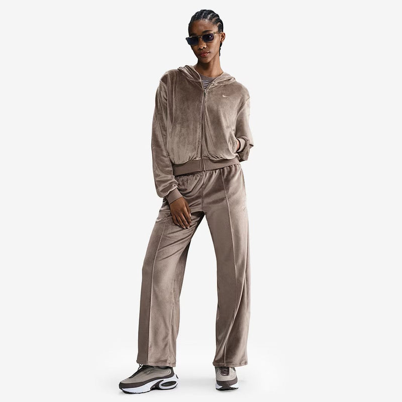 Nike Sportswear Women's Chill Knit Loose Velour Full-Zip Hoodie