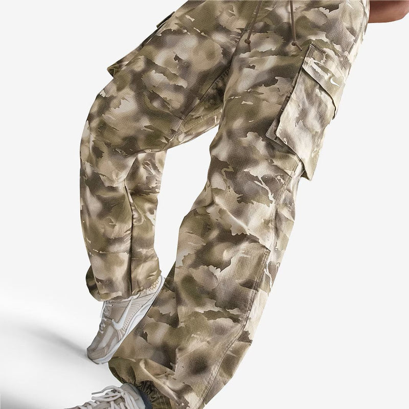 Nike Sportswear Women's Mid-Rise Oversized Camo Cargo Trousers