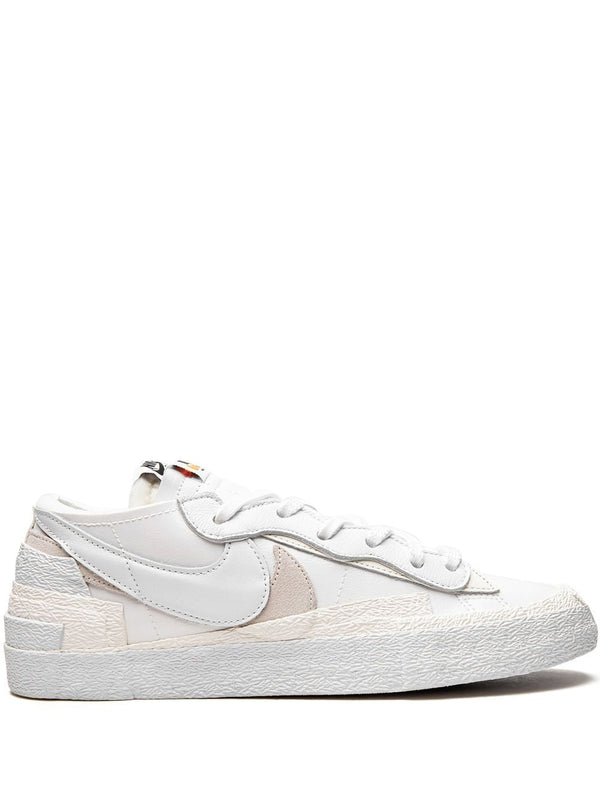 Nike x sacai Blazer Low "White Patent Leather"