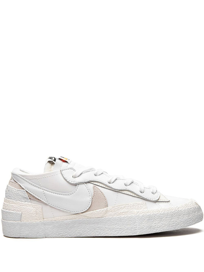 Nike x sacai Blazer Low "White Patent Leather"