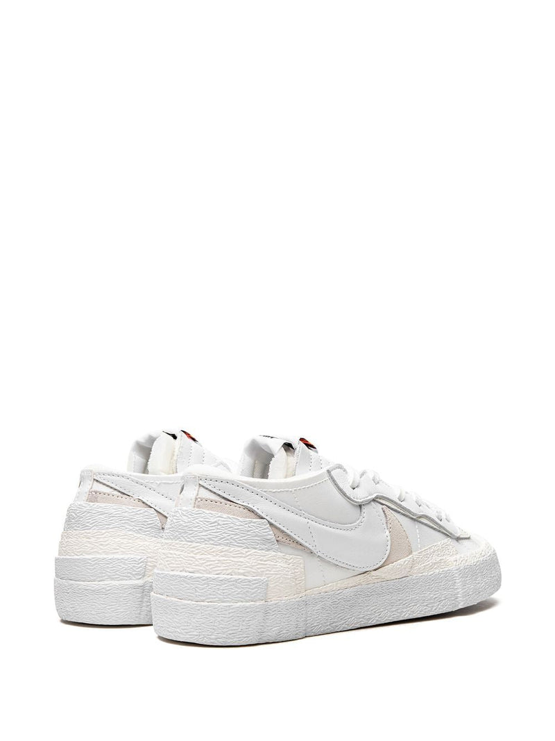 Nike x sacai Blazer Low "White Patent Leather"