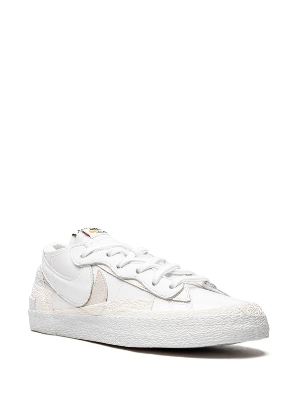 Nike x sacai Blazer Low "White Patent Leather"