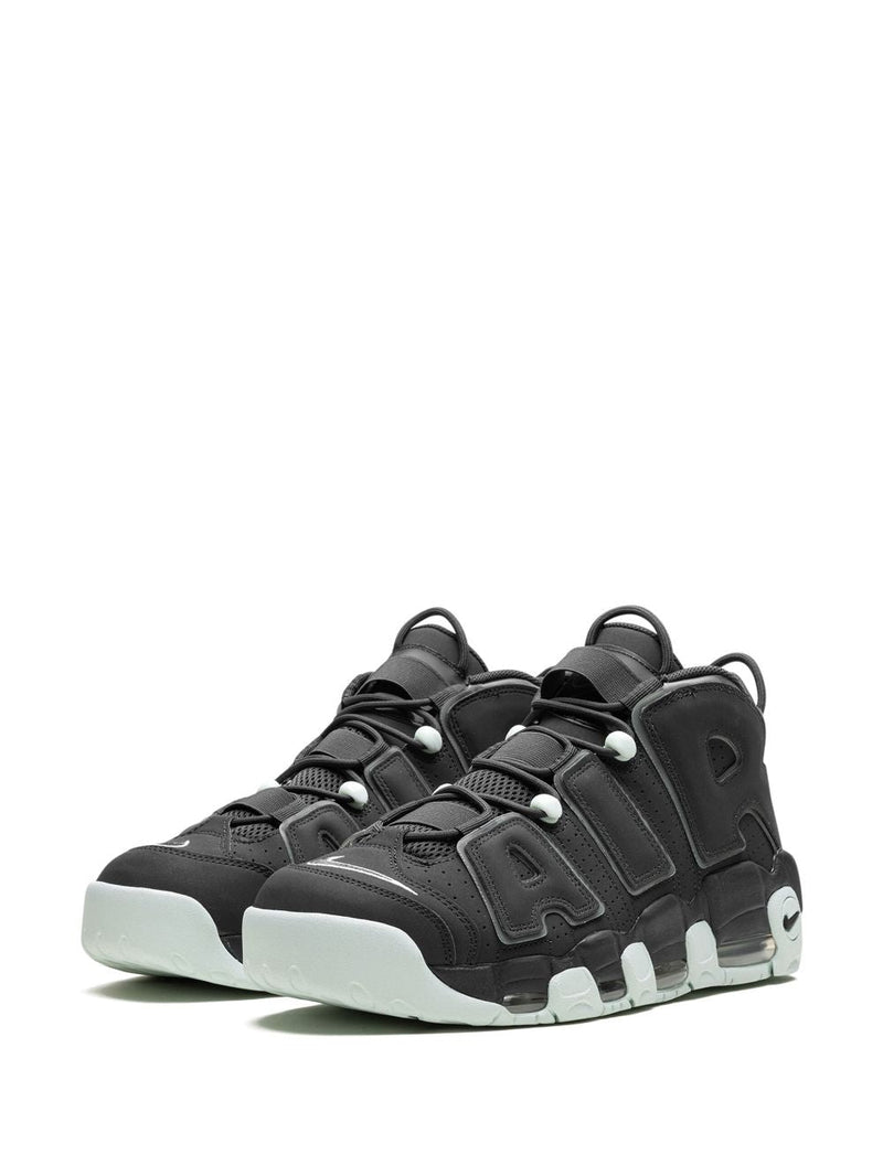 Nike Air More Uptempo "Dark Smoke Grey/Light Smoke Grey/Barely Green"