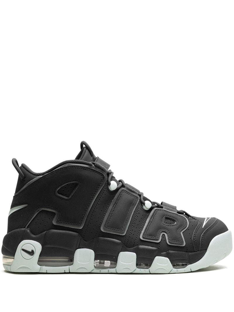 Nike Air More Uptempo "Dark Smoke Grey/Light Smoke Grey/Barely Green"