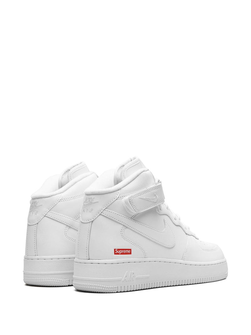 Nike x Supreme Air Force 1 Mid "Mini Box Logo White"