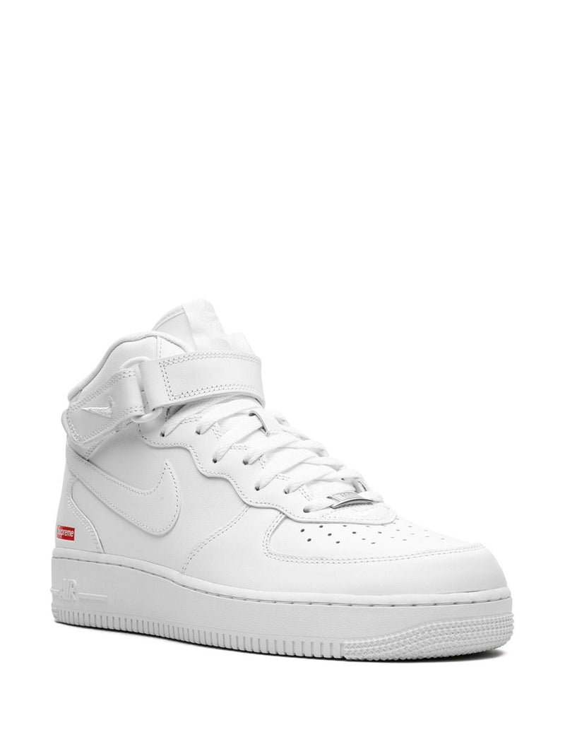 Nike x Supreme Air Force 1 Mid "Mini Box Logo White"