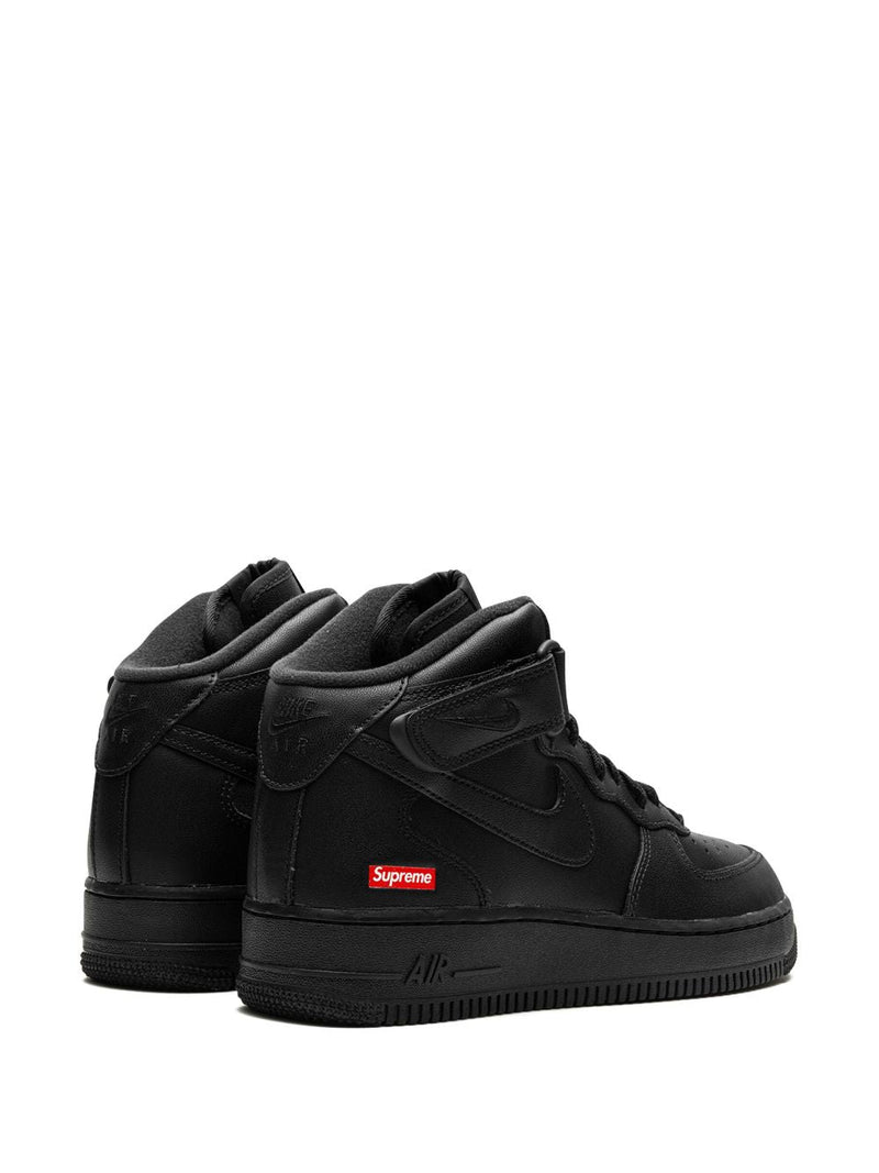 Nike x Supreme Air Force 1 Mid "Mini Box Logo - Black
