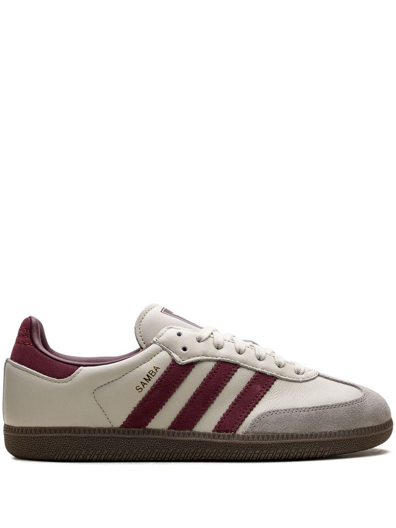 adidas Samba OG "Putty Grey Maroon"
