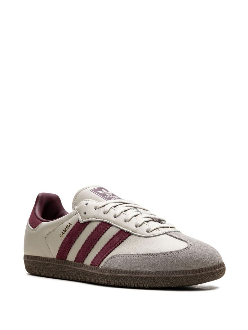 adidas Samba OG "Putty Grey Maroon"