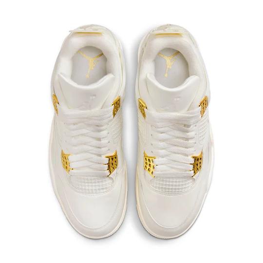 Air Jordan 4 Women's Retro 'Metallic Gold'