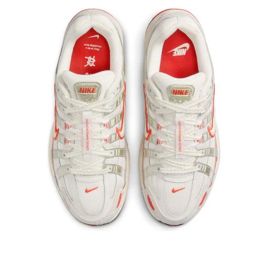 Nike Women's P-6000 'Sail Light Bone Picante Red'