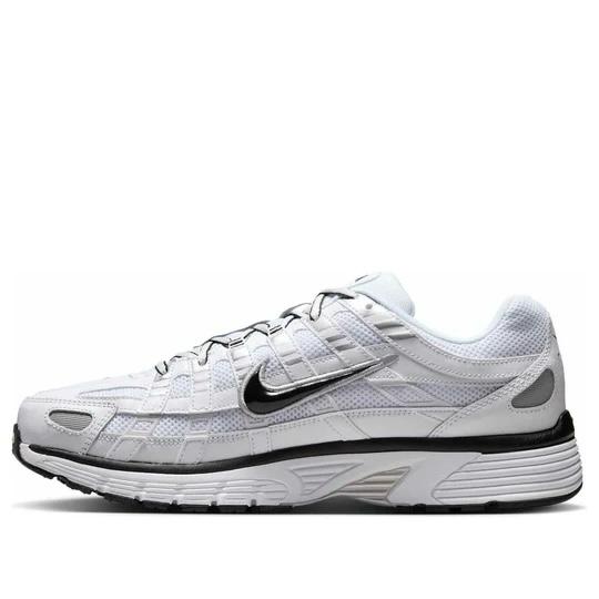 Nike P-6000 'White Metallic Silver Black'