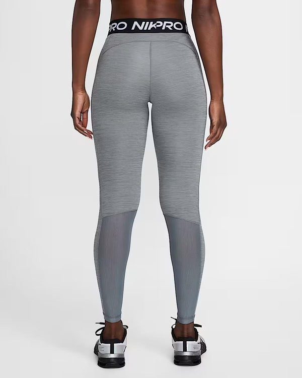 Nike Pro Women's Mid-Rise Mesh-Panelled Leggings