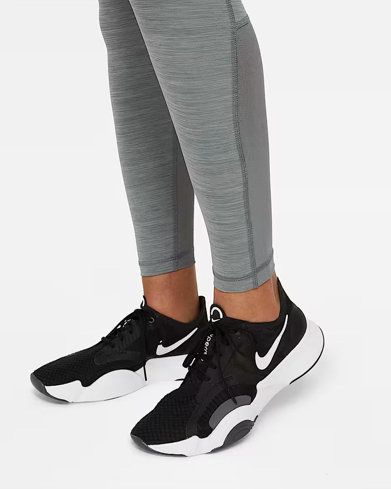 Nike Pro Women's Mid-Rise Mesh-Panelled Leggings