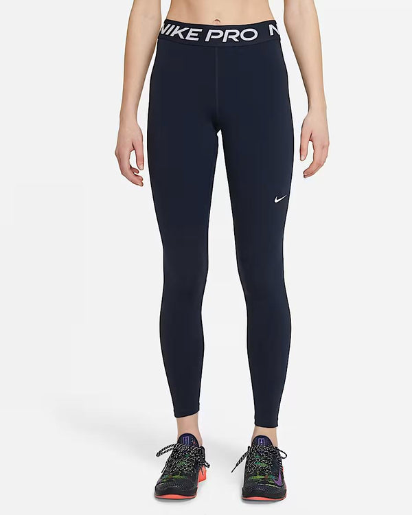 Nike Pro Women's Mid-Rise Mesh-Panelled Leggings