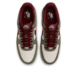 Nike Air Force 1 Low '07 LV8 'Cargo Khaki Pale Ivory Dark Team Red'