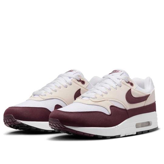Nike Women's Air Max 1 'White Phantom Night Maroon'
