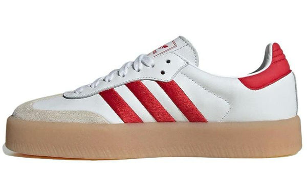 Adidas Women's Sambae 'White Better Scarlet Gum'