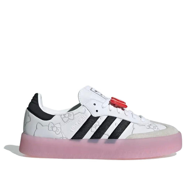 Adidas Women's x Hello Kitty Sambae 'White Black Clear Pink'