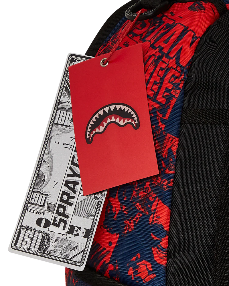 SPRAYGROUND STAN LEE COLLAB BACKPACK - IF YOU CAN'T FIND A HERO, BE ONE