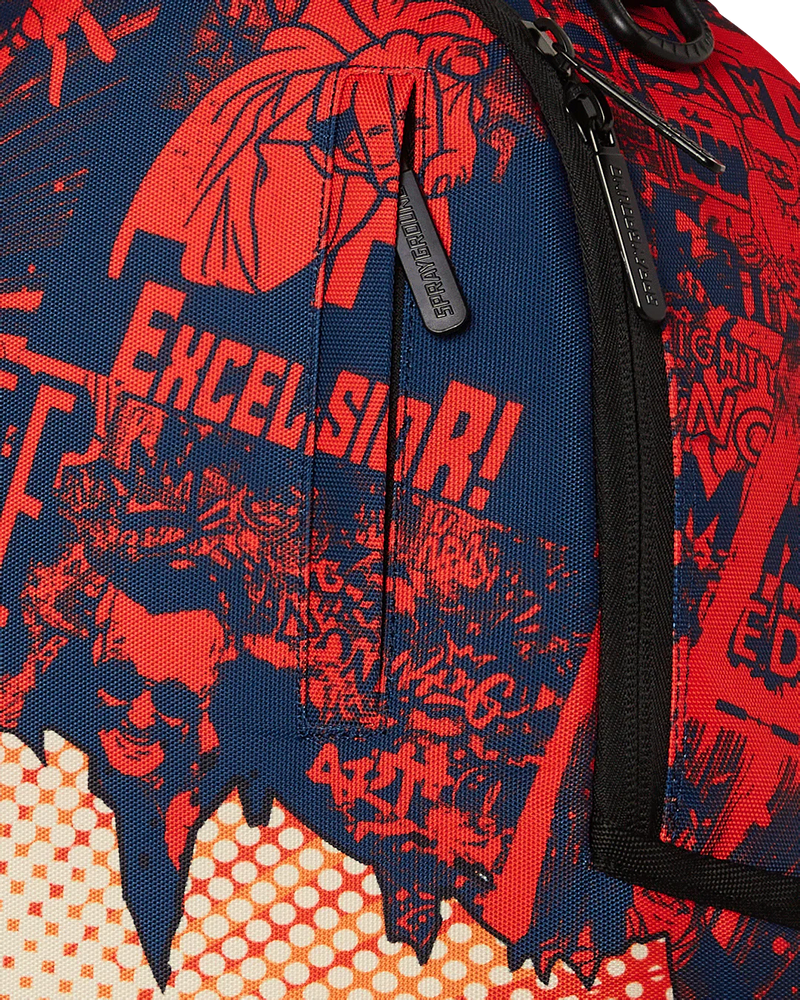SPRAYGROUND STAN LEE COLLAB BACKPACK - IF YOU CAN'T FIND A HERO, BE ONE