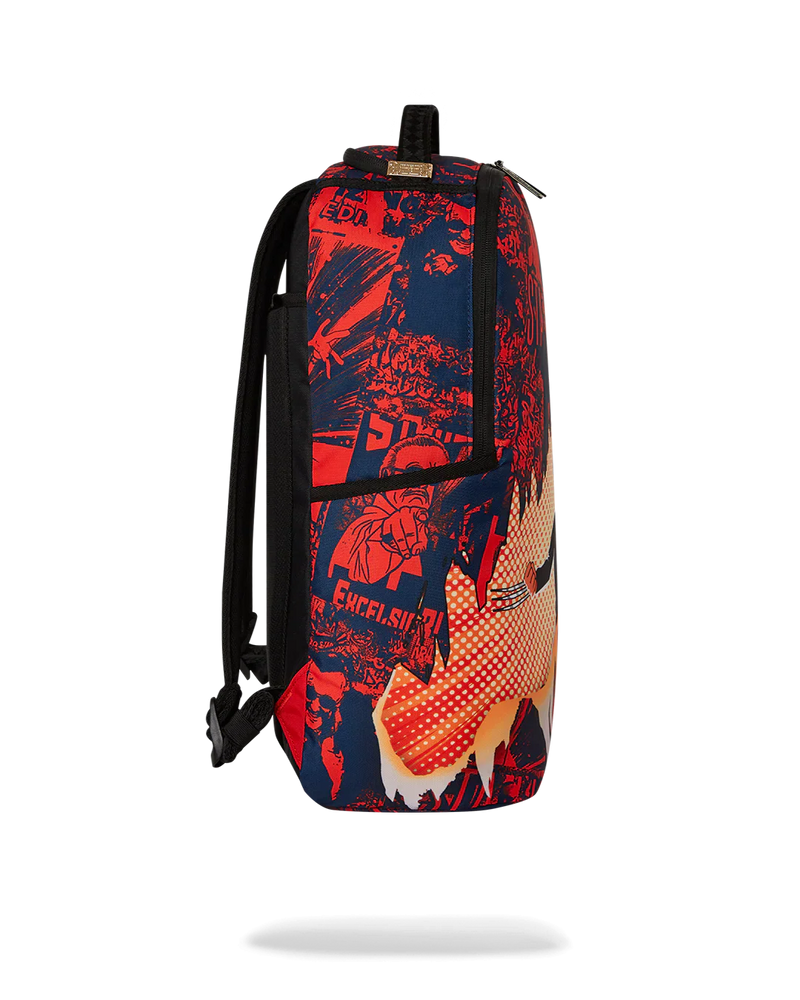 SPRAYGROUND STAN LEE COLLAB BACKPACK - IF YOU CAN'T FIND A HERO, BE ONE