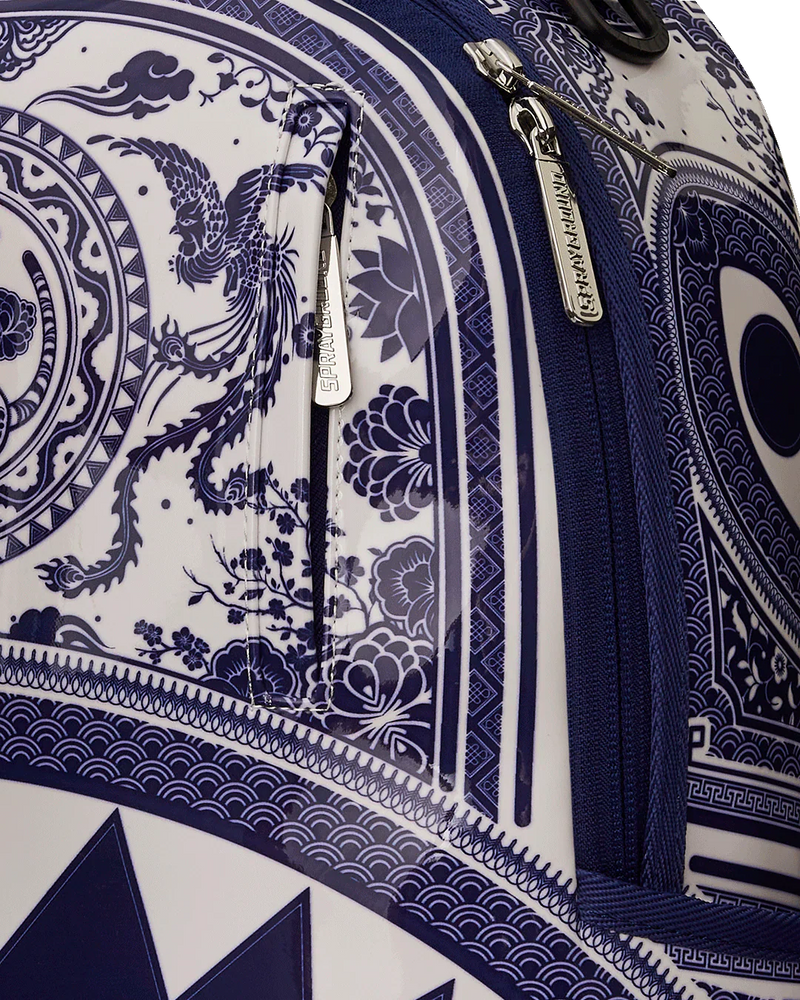 SPRAYGROUND PORCELAIN TIGER PHOENIX SHARK BACKPACK