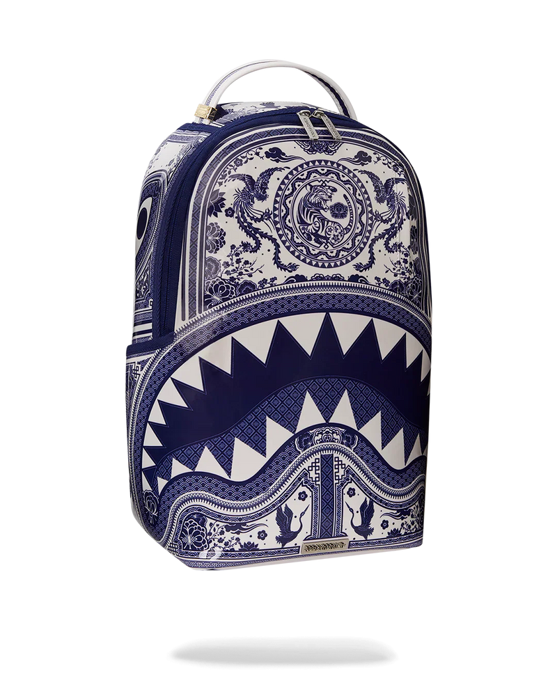 SPRAYGROUND PORCELAIN TIGER PHOENIX SHARK BACKPACK