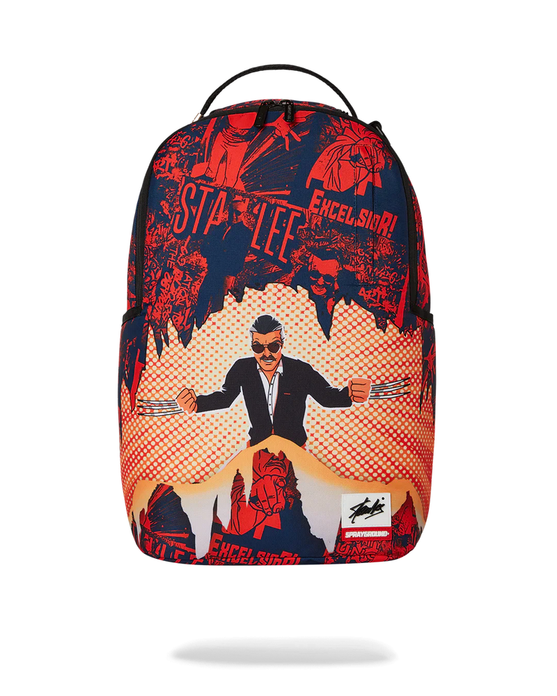 SPRAYGROUND STAN LEE COLLAB BACKPACK - IF YOU CAN'T FIND A HERO, BE ONE