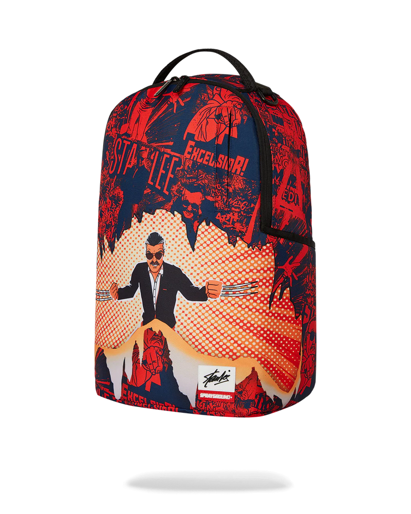 SPRAYGROUND STAN LEE COLLAB BACKPACK - IF YOU CAN'T FIND A HERO, BE ONE