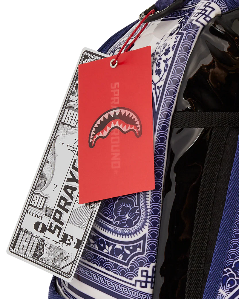 SPRAYGROUND PORCELAIN TIGER PHOENIX SHARK BACKPACK