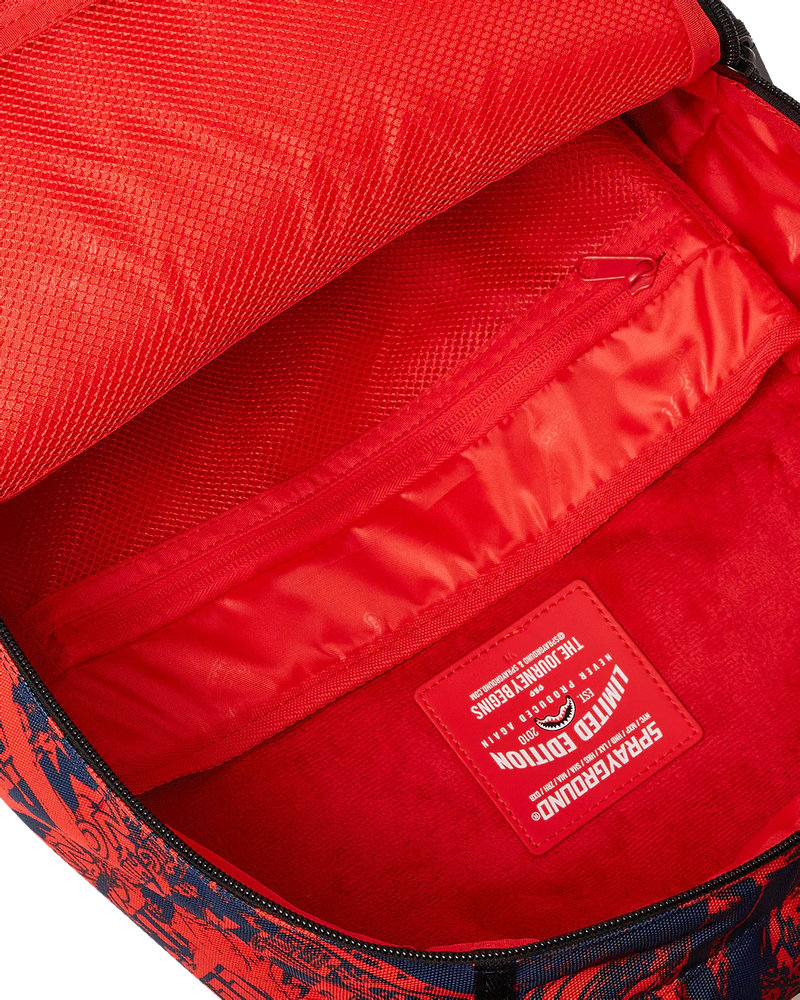 SPRAYGROUND STAN LEE COLLAB BACKPACK - IF YOU CAN'T FIND A HERO, BE ONE