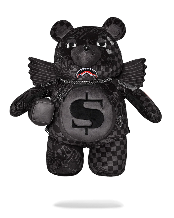 SPRAYGROUND 4AM MONEY WING BEAR BACKPACK