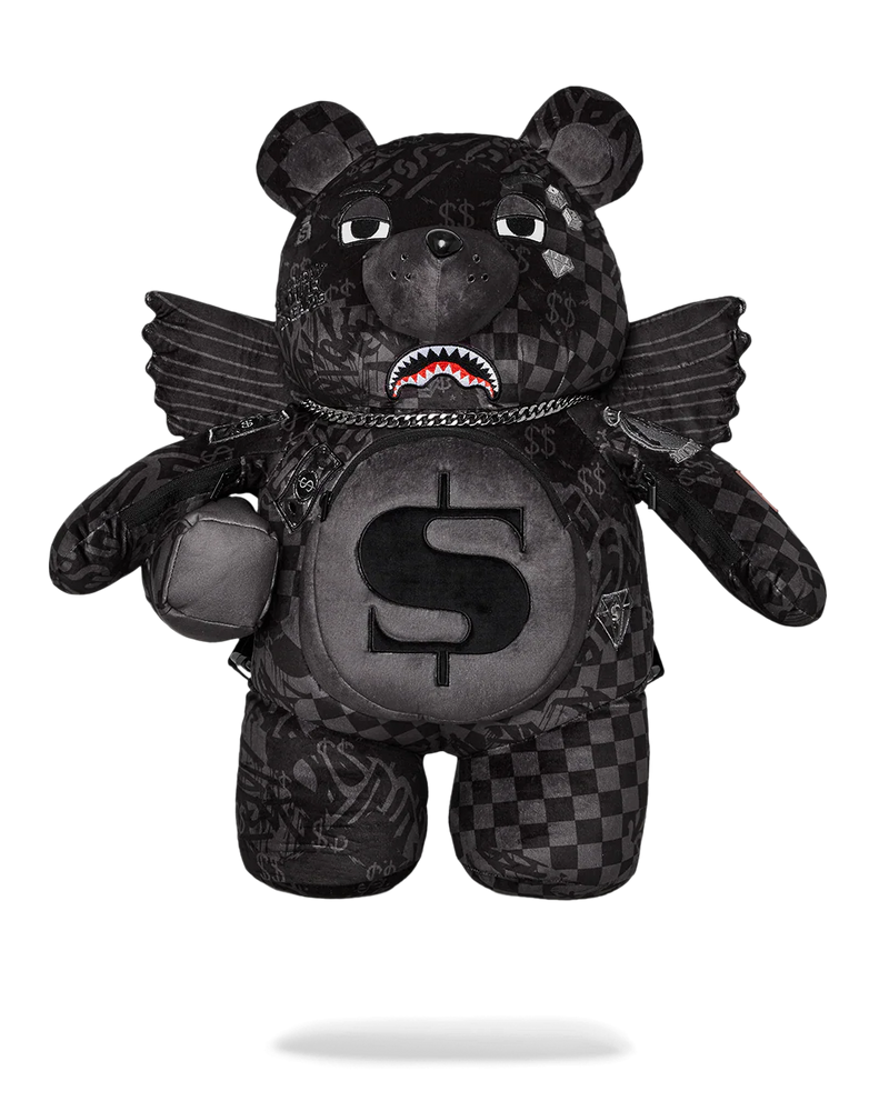 SPRAYGROUND 4AM MONEY WING BEAR BACKPACK