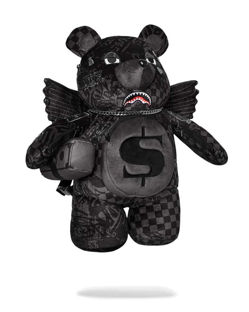 SPRAYGROUND 4AM MONEY WING BEAR BACKPACK